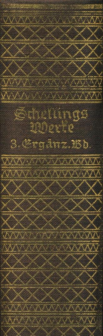 超レア洋書Schellings Werke. Nach der Original Friedrich Wilhelm Joseph Von Schellings Sã¤mmtliche Werke